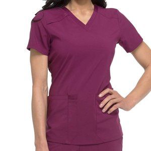 NWT - Women's V-Neck Four-Way Stretch Scrub Top